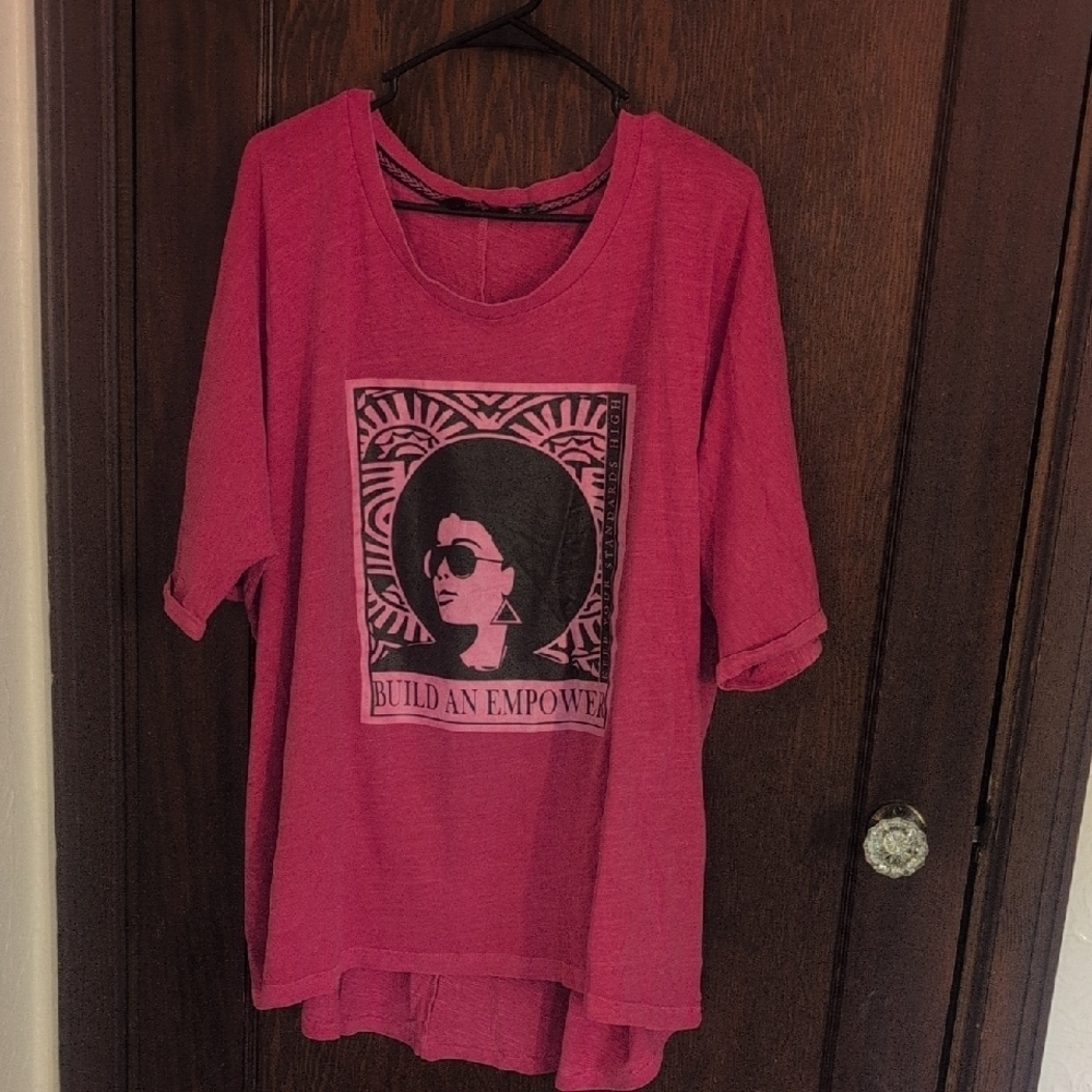 Ulla Popken Build An Empower Short Sleeve Tshirt Size 24/26